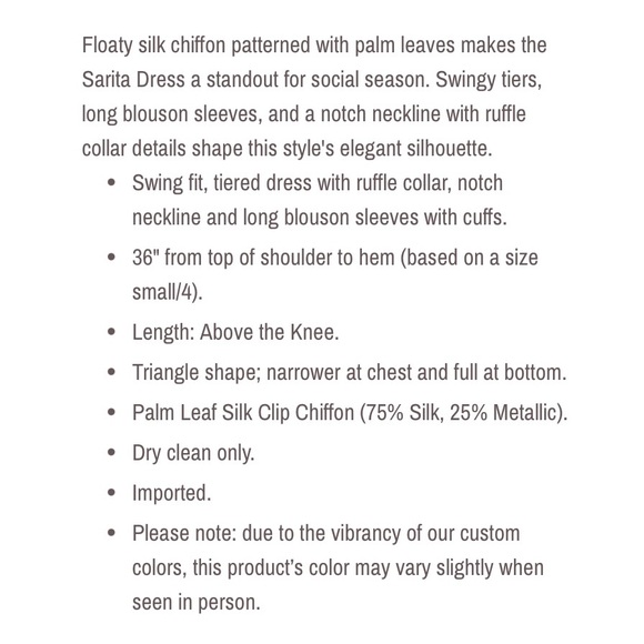 🩷 NWT- Lilly Pulitzer Sarita Dress 🩷 - Picture 7 of 7